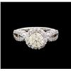 Image 2 : 1.85 ctw Diamond Ring - 14KT White Gold