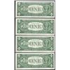 Image 2 : Lot of (4) Consecutive 1957 $1 Silver Certificate Notes Uncirculated