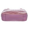 Image 4 : Salvatore Ferragamo Purple Embossed Leather Shoulder Handbag