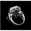 Image 3 : 14KT White Gold 1.81 ctw Diamond Ring