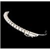 Image 2 : 1.65 ctw Diamond Bangle Bracelet - 14KT White Gold