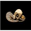 Image 1 : 0.61 ctw Diamond Ring - 14KT Rose Gold