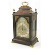 Image 1 : A George III mahogany bracket clock, by James Rule, Portsmouth, the verge movement striking and r...