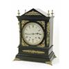 Image 1 : A late 19th century musical bracket clock, with 7.25ins silvered dial, striking hours and quarter...