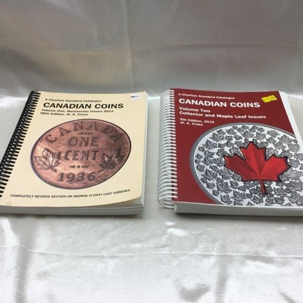 Charlton Canadian Coins Ref Books