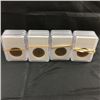 Image 2 : Great Britain 4 Coins Capsuled (CHOICE of 4 Sets)
