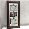 Image 1 : LOT52: Framed: 1943 WW2 Historical Envelopes (Rare - Special Hand Stamped)