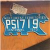 Image 1 : LOT101: 1970 NWT Centennial Collectors Lic Plate