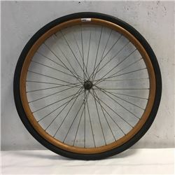 LOT138: Wooden Bicycle Tire