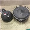 Image 1 : LOT285: Cast Dutch Oven & Kettle