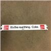 Image 1 : LOT293: It's The Real Thing. Coke. (From Store Display Rack)