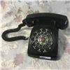 Image 1 : LOT408: Desk Top Black Rotary Telephone