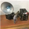 Image 1 : LOT447: 2 Vintage Camera's (Brownie & Ansco) & Stereoscope Slide