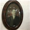 Image 1 : LOT454: Convex Oval Framed Photo