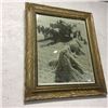 Image 1 : LOT482: Gold Color Frame - Stook Loading Picture