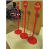 Image 3 : 3 Metal Coca Cola Bottle Stands New 29"