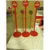 Image 2 : 3 Metal Coca Cola Bottle Stands New 29"