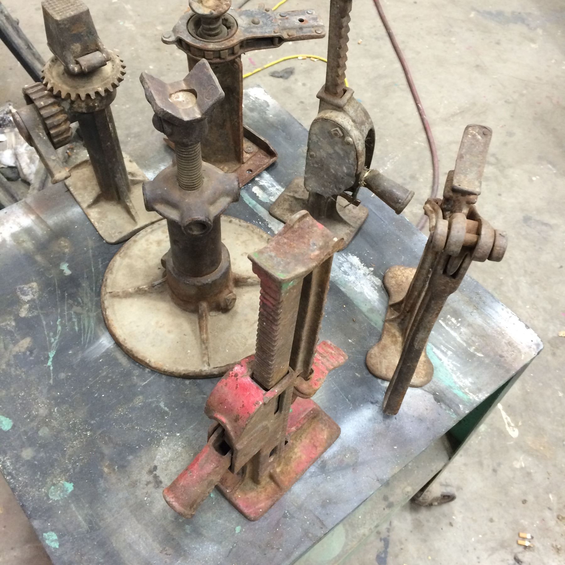 6 Vintage Car/Truck Jacks Schmalz Auctions
