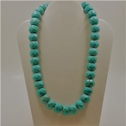 Howlite Necklace "17.3X13.5" Approx