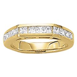 14kt gold 4.71 gram Wedding Bands/Fancy Shape/Princess