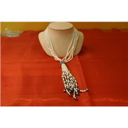 ASSTD COLORS F.W.P. SM RICE SHAPE FINISH NECK W/S/S CLASP