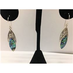 Abalone Shell Earring Sterling Silver