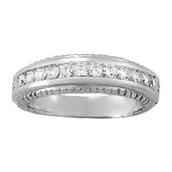 14kt gold 6.62 gram Wedding Bands/Channel Set