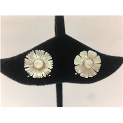Sterling Silver Shell Earring