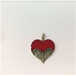 Sterling Silver Shell Pendant