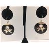 Image 1 : Sterling Silver W/ Wood Earring