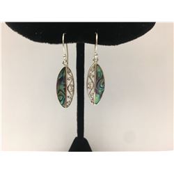 Abalone Sterling Silver Earring
