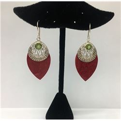 Ser 0232S Sterling Silver Asst Stones Earring