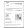 Image 3 : 2.18CT NATURAL PINK CEYLON SAPPHIRE 18K W/G RING