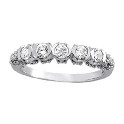 14kt gold 3 gram Wedding Bands/Bezel Set