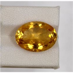 8.24ct Natural citrine oval cut