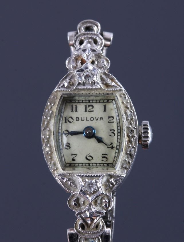 14k bulova ladies watch