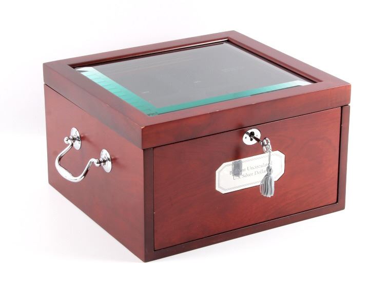 Peace Silver Dollar Display Case Collection