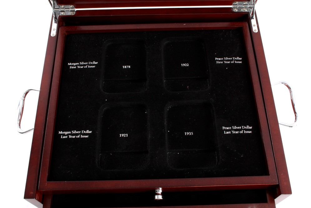 Peace Silver Dollar Display Case Collection