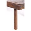 Image 6 : Primitive Hog Bench Coffee Table c. 1850's
