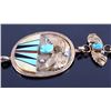 Image 5 : Navajo Sterling Silver 12K Turquoise Concho Belt