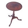 Image 1 : Queen Anne Dish-Top Bird Cage Table c. 1770-1790