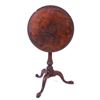 Image 2 : Queen Anne Dish-Top Bird Cage Table c. 1770-1790