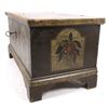 Image 3 : Hand-Made Scandinavian Immigrant Trunk c. 1800's
