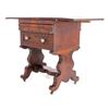 Image 3 : Empire Style Drop-Leaf Secretary Pen Table c. 1840