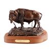 Image 1 : Original Bob Scriver Bronze Hornaday's Buffalo