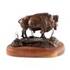 Image 6 : Original Bob Scriver Bronze Hornaday's Buffalo