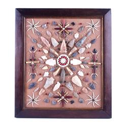 Native American Arrowhead Artifact Collection