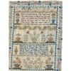 Image 2 : Early American Needlework Sampler circa 1818