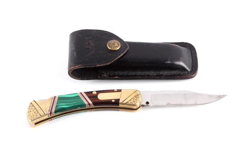 Buck 110 Custom Switchblade Automatic Knife