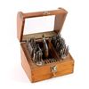 Image 3 : Antique Watchmaker Staking Tool Set w/ Oak Case